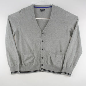 Kenneth Cole Mens Sweater Casual Cardigan Pockets